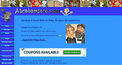 Desktop Screenshot of abrahamsarah.com